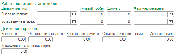 Поля формы Поля формы